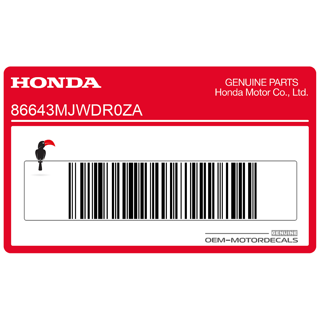 Honda-86643MJWDR0ZA