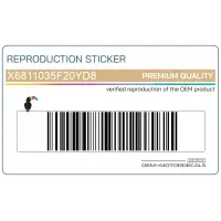 SUZUKI Set Sdesivi Serbatoio X6811035F20YD8