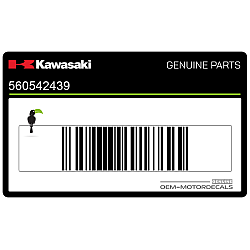 Autocollant de support, côté