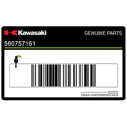 Autocollant de protection de genou Kawasaki Ninja