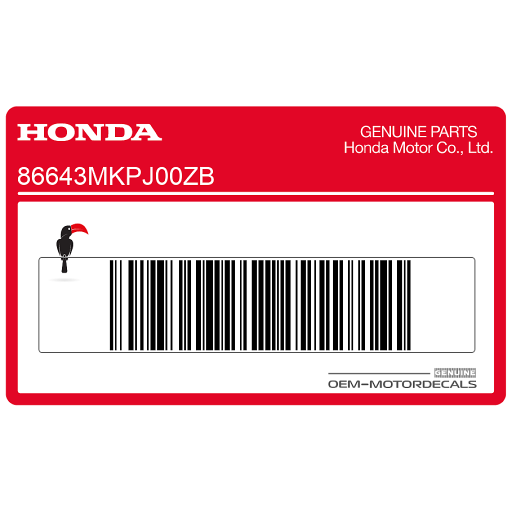 Honda-86643MKPJ00ZB