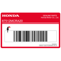 HONDA Sticker/Decal/Emblem 87512MCRA20