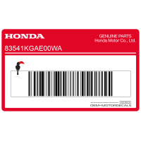 HONDA Sticker/Decal/Emblem 83541KGAE00WA