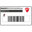 Tail section CAMPIONE DEL MONDO decal