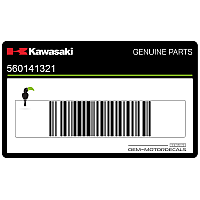 KAWASAKI Emblème de réservoir Kawasaki 56014-1321