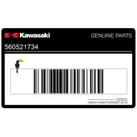 KAWASAKI Autocollant de carénage inférieur ZZR 56052-1734