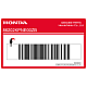 Honda CB125F Emblema Wing Carena Sinistra Lato Sinistro OEM 86202KPNE00ZB