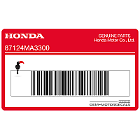 HONDA Autocollant de réservoir, côté droit 87124-MA3-300
