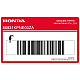 Adesivo Grafico Honda CB125F MARK B per Fiancata Originale OEM 86831KPNE00ZA Vinile Tagliato di Precisione