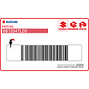 Emblema 8-GSX per fiancata motore