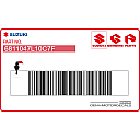 Set di adesivi serbatoio Suzuki