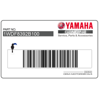 YAMAHA Naklejka Na Przednią Owiewkę (Czasza), Prawa Strona 1WDF8392B100