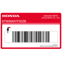 HONDA Pegatina de precaución para basculante 87565-MAY-F00ZB