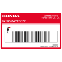 HONDA Pegatina de precaución 87565-MAY-F00ZC