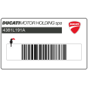 Seitenverkleidungsaufkleber Ducati Scrambler, linke Seite