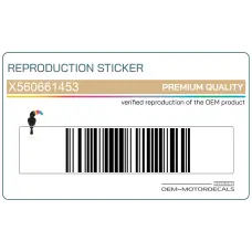 Upper left center cowling Ninja pattern, left side Upper left center cowling Ninja pattern, left side