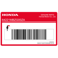 HONDA Autocollant de pare-brise Hornet 64221-MBZ-G00ZA