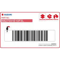 SUZUKI Autocollant de carénage 68270-31E10-F3L