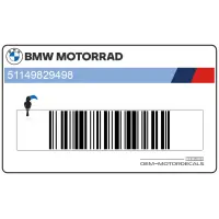 BMW Pegatina lateral de carenado S1000RR, lado derecho 51149829498
