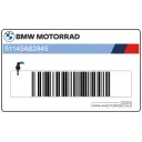 Fuel tank cover M-Paket decal, left side
