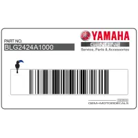 YAMAHA Seitenverkleidungsaufkleber, linke Seite BLG-2424A-10-00