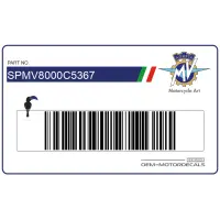 MV AGUSTA Velgrandsticker, linkerkant SPMV8000C5367