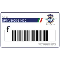 MV AGUSTA Adesivo logo MV serbatoio SPMV80D0B4030