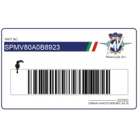 MV AGUSTA Naklejka Tricolore MV Agusta Dragster 800, lewa strona SPMV80A0B8923