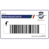 MV AGUSTA Adesivo "Dragster Thread" per serbatoio SPMV80A0C0476