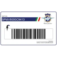 MV AGUSTA Verkleidungsaufkleber Turismo Veloce RC, rechte Seite SPMV8000C9413