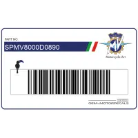 MV AGUSTA Felgen-Dekorstreifen Dreifarbig SPMV8000D0890