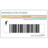 HONDA Adhesivo de tapa trasera X77251MAE750ZA