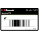 Zijkap Kawasaki logo embleem, rechterkant