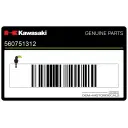 Sticker achterwiel