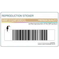 SUZUKI Tail cowl decal X6813124F00ECL