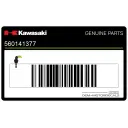 Emblema serbatoio Kawasaki, lato sinistro