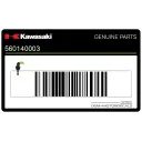 Emblema KAWA para depósito de combustible, lado izquierdo