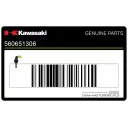 Autocollant de garde-boue avant, côté gauche, arrière