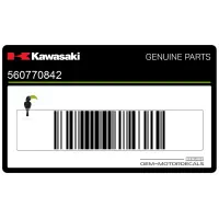 KAWASAKI Side cowl pattern, right side 56077-0842