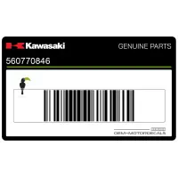 KAWASAKI Sticker voor achterkuip, rechterkant 56077-0846