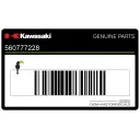Autocollant de coque arrière, côté gauche
