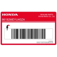 HONDA Radiator shroud graphic, left side 86192-MEY-U40ZA