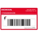 Fuel tank Honda Nighthawk 650 stripe, left side