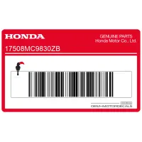 HONDA Fuel tank stripe, right side 17508-MC9-830ZB