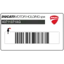 Rechte Verkleidung DUCATI ST3 Aufkleber, rechte Seite