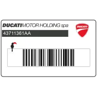 DUCATI Linke Verkleidung DUCATI ST3 Aufkleber, linke Seite 43711361AA