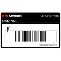 KAWASAKI Shroud Kawasaki Logo Decal 56054-7070