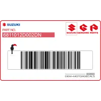 SUZUKI Tanksticker DR650 68110-12D00-2DN