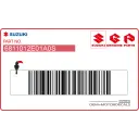 Jeu d'autocollants de réservoir DR650, côté gauche