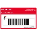 Seat cowl decal